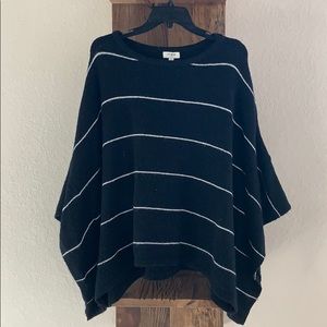 Warm Pancho-Styled Sweater